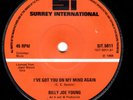 BILLY JOE YOUNG - I'VE GOT YOU ON MY MIND AGAIN-  SURRY INTERNATIONAL - NORTHERN