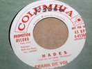Promo Columbia Frank De Vol Hades House On Haunted Hill NM-/NM- 45 RPM Halloween