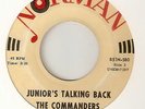 THE COMMANDERS Juniors Talking Back NORMAN OBSCURE NORTHERN SOUL 45