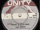 60s 70s Skinhead Reggae MAX ROMEO what a cute man UK Pama Unity 7
