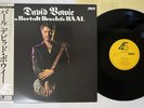 DAVID BOWIE IN BERTOLT BRECHT'S BAAL RCA RPL-2122 Japan OBI VINYL 12