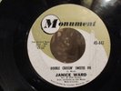 JANICE WARD-Double Crossin' Sweetie Pie/When A Girl Gives Her Heart-1961-RARE 45