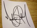 Michael Jackson Signed