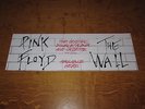 PINK FLOYD - THE WALL - ORIGINAL UK PROMO POSTER