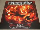 RHAPSODY OF FIRE-LIVE FROM CHAOS TO ETERNITY-3xLP VINYL-LIMITED TO 500 ONLY-NEW