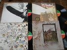 LED ZEPPELIN LP RECORD LOT- 4 IN ALL- I/ II/III ZOFO/ - ALL GRADED- ROCK- VG++