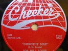 JOE HILL LOUIS 78 CHECKER 763 DOROTHY MAE