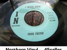 ? EDDIE FOSTER 'I Never Knew' EX- Northern Soul 45 HEAR