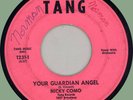 NICKY COMO (w/ group) Your Guardian Angel / Just a Little While 45rpm Tang 1961