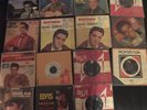 ELVIS PRESLEY-15 VARIOUS ELVIS  SINGLES AND EPS-ALL LISTED