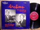 WESTMINSTER WL 5236 BRAHMS CLARINET SONATA #1&2 WLACH DEMUS VG+ TO VG++