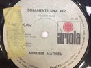 MIREILLE MATHIEU,CHILE ORIGINAL SINGLE EX