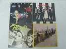 BLONDIE - FOUR VINYL LP RECORDS - PARALLEL LINES - PLASTIC LETTERS - EAT TO BEAT