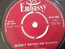 TERRY BRANDON /RIKKI HENDERSON - DON'T BRING ME DOWN/ AIN'T THAT LOVING YOU BABY