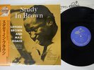 CLIFFORD BROWN STUDY IN BROWN EMARCY 195J-10 Japan OBI MONO VINYL LP