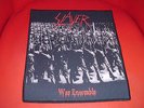 Slayer Patch Backpatch Thrash Metal War Ensemble Angel of Death Mega RAR
