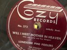 COUNTRY LONESOME PINE FIDDLERS Meet Mother in Heaven/DOnt Forget Me V+