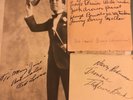 JAZZ Autographs from Ted Lewis Band 1930 (Brunies, Muggsy, Jimmy Dorsey, etc