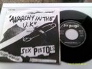 Sex Pistols/ Anarchy In The UK/ French 1977 issue. Punk 45 EX