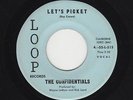 D.C. Frat Garage ROBERT GORDON/CONFIDENTIALS Let's Picket/Leave Me Be VG+ HEAR