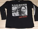 NAILBOMB - Point Blank - Longsleeve - 1995 - orig. Blue Grape - Rarität
