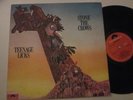 STONE THE CROWS - TEENAGE LICKS - STAMPA TESSUTATA APRIBILE UK - LP VINILE