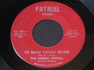 Harris Special   To Make Things Better   Patrial   gospel funk soul 45 HEAR