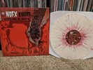 NOFX Ribbed Live In A Dive Bone Oxblood Splatter LP Malachi Crunch Fat Wreck