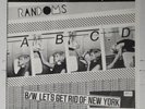 RANDOMS A B C D/Let's Get Rid Of New York ORIG 45 w/PS,AMAZING PUNK,Jon Doe 