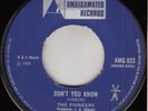 60s 70s Skinhead Reggae THE PIONEERS don't you know UK Amalgamated 7