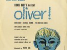 Original Cast Recording Oliver  vinyl LP album record UK LK4359 DECCA 1960