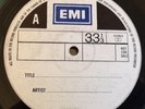Queen LP A night at the opera WHITE LABEL TEST PRESSING of UK EMI 1st press RARE