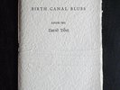 DAVID TIBET (Current 93) : Birth Canal Blues : Hand-made Lyric Booklet Lim 200