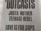 THE OUTCASTS - JUSTA NOTHER TEENAGE REBEL - 7