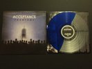 Acceptance Phantoms LP Clear and Royal Blue split Bad Timing Records