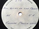 George Martin Orchestra - All Quiet On The Mersey (Front) - Emidisc Acetate