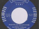 ALFREDO VARGAS Avisame Pa’ Esconderme / Fue puerto rico guaguanco bolero 45 HEAR