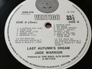 Jade Warrior Last Autumn's Dream Vertigo Spiral UK 1st SUPERB EX++/NM VINYL