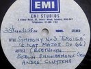 Beethoven: Symphony No. 3 'Eroica' - Cluytens / BPO **EMI Acetate Disc**