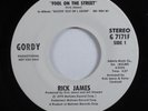 70s Soul Funk 45 RICK JAMES Fool On The Street GORDY HEAR