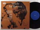 CLIFFORD BROWN/MAX ROACH Study In Brown EMARCY LP mono