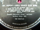 BEATLES 1968 UK SGT PEPPERS LONELY HEARTS CLUB BAND ERROR NO 'A DAY IN THE LIFE'