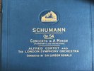 DB 1059/62 Schumann Piano Concerto / Cortot 4 x 78 rpm