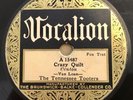 JAZZ 78RPM ;THE TENNESSEE TOOTERS VOCALION 15487