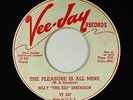 R&B Soul 45 - Billy The Kid Emerson - The Pleasure Is All Mine - Vee-Jay VG+ mp3