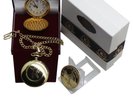 ELVIS PRESLEY Signed Pocket Watch and Gold Collectors Coin Luxury Gift Set Boxed