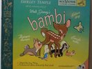 SHIRLEY TEMPLE TELLS STORY OF BAMBI–ALB. W/3–10” 78 RPM RECORDS FROM 1949-NIPPER