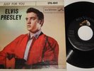 ELVIS PRESLEY JUST FOR YOU UNPLAYED NOS NM Rca Victor 1960 Press 45 Ep & Cover