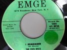 FIVE DISCS 45 I remember / The world is a beautiful place EMGE VG++ Doowop Pc113