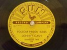 Johnny Cash Sun Records Folsom Prison Blues So Doggone Lonesome